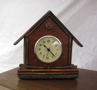 rustic clock, table clock, Adirondack clock,